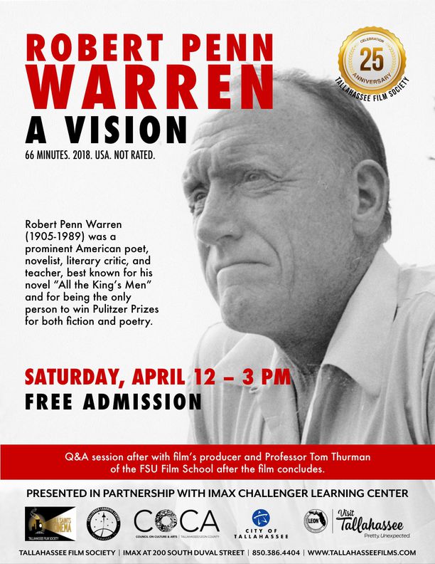 Robert Penn Warren: A Vision (@ CLC)