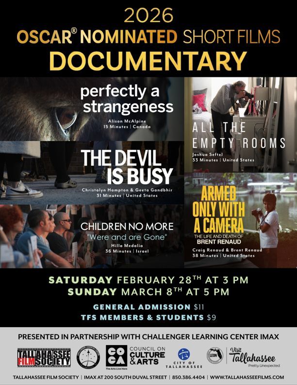 2026 Oscar Shorts: Documentary (@ CLC)