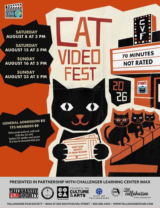 Showing ID#702 for 'Cat Video Fest 2026 (@ CLC)'